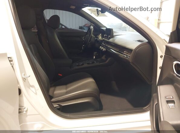 2HGFE2F59NH609215 2022 HONDA CIVIC White Вид салону спереду