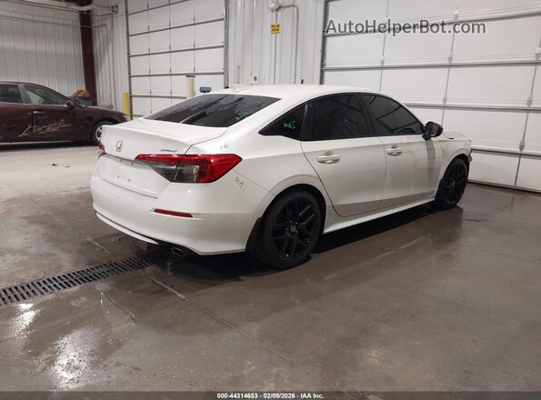 2HGFE2F59NH609215 2022 HONDA CIVIC White Задня права чверть