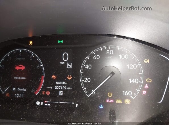 2HGFE2F59PH566076 2023 HONDA CIVIC Black Vista de los asientos traseros