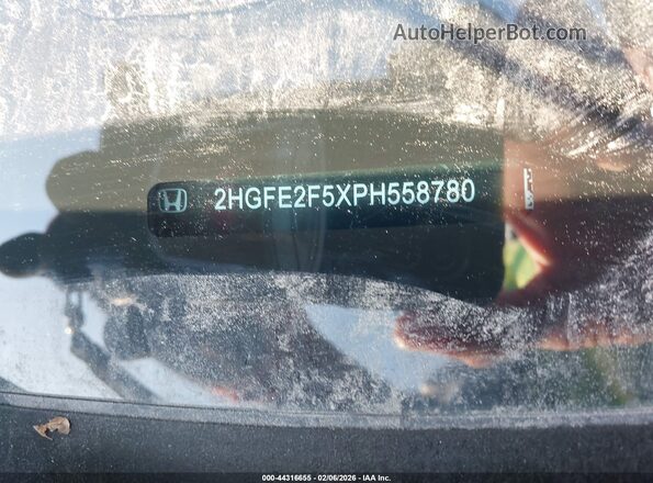 2HGFE2F5XPH558780 2023 HONDA CIVIC Black 
