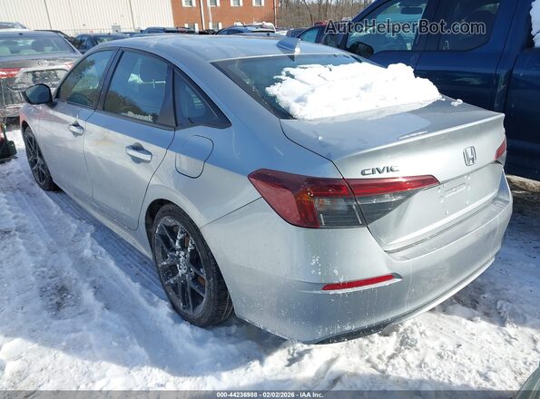 2HGFE2F5XSH555404 2025 HONDA CIVIC Silver Հետևի ձախ
