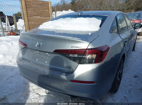 2HGFE2F5XSH555404 2025 HONDA CIVIC Silver Հետևի աջ