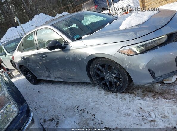 2HGFE2F5XSH555404 2025 HONDA CIVIC Silver Սալոնի հետևի տեսք