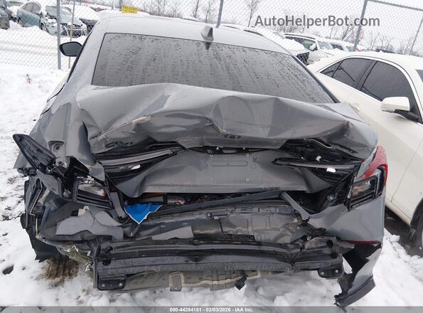 2HGFE2F5XSH556052 2025 HONDA CIVIC Gray Դիմացի տեսք