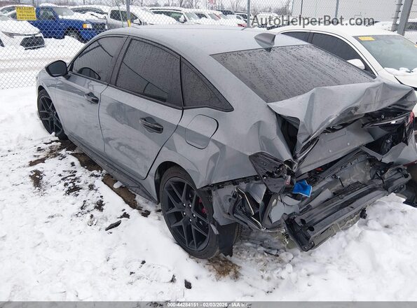 2HGFE2F5XSH556052 2025 HONDA CIVIC Gray Հետևի ձախ