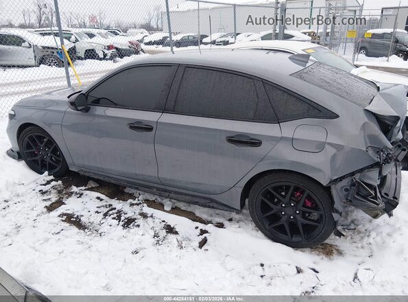 2HGFE2F5XSH556052 2025 HONDA CIVIC Gray Սալոնի 360 աստիճան տեսք