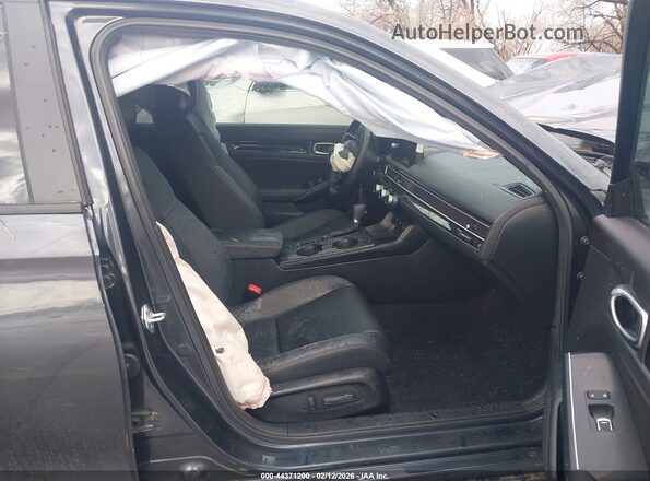 2HGFE4F83SH325709 2025 HONDA CIVIC Gray Вид салону спереду