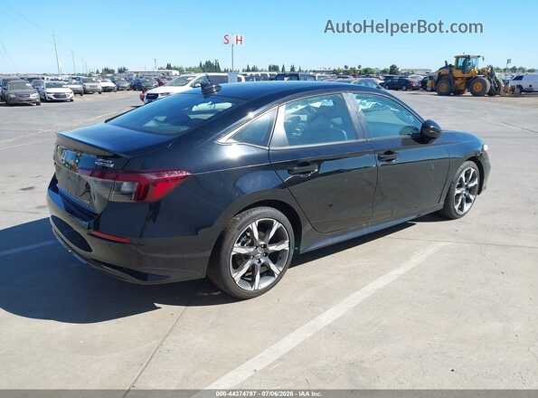 2HGFE4F85SH346237 2025 HONDA CIVIC Black Trasero derecho
