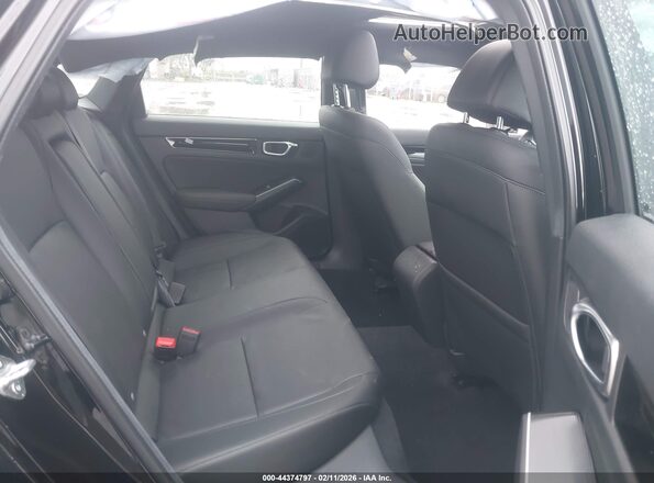 2HGFE4F85SH346237 2025 HONDA CIVIC Black Vista de la etiqueta del VIN
