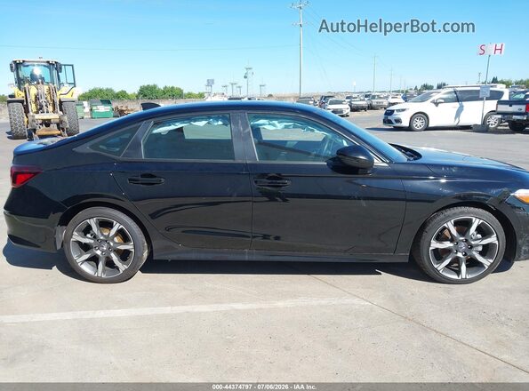 2HGFE4F85SH346237 2025 HONDA CIVIC Black Vista interior trasera