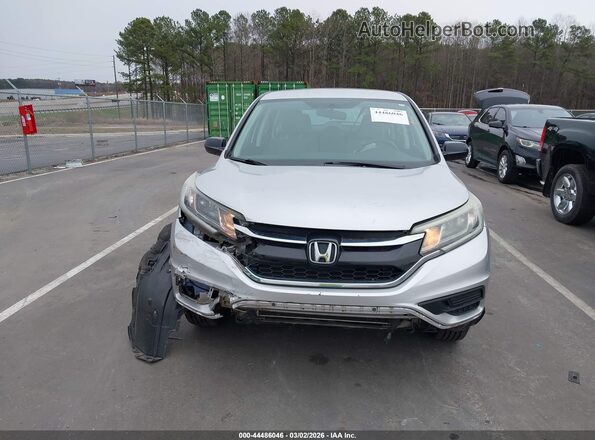 2HKRM3H38GH528300 2016 HONDA CR-V Silver Սարքավորումների վահանակի տեսք