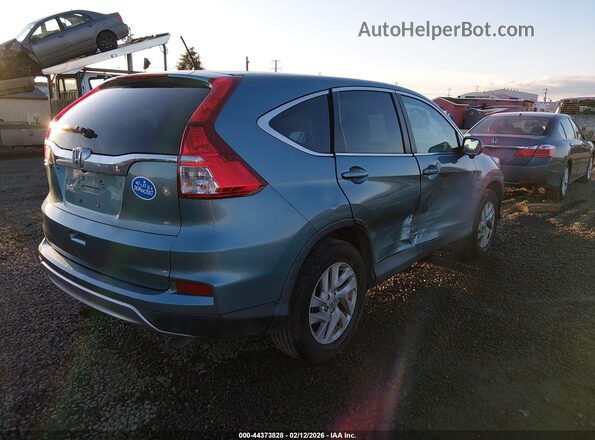 2HKRM3H58GH539833 2016 HONDA CR-V Blue Rear right