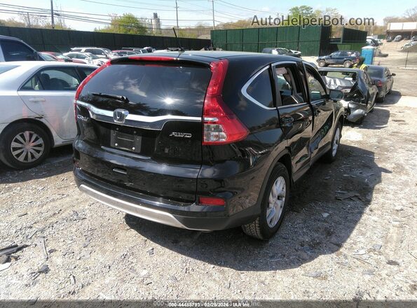 2HKRM4H51GH690339 2016 HONDA CR-V Black Tył prawy