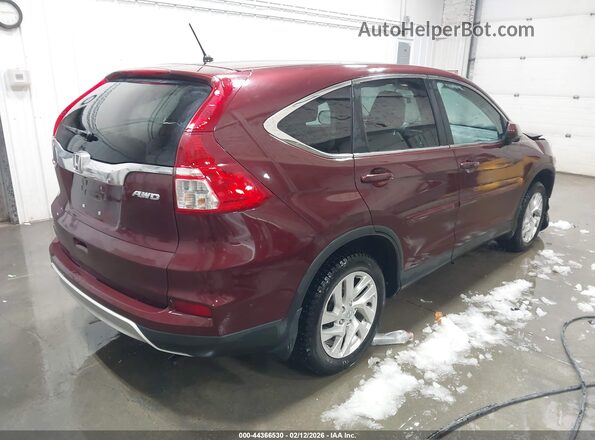 2HKRM4H55GH604580 2016 HONDA CR-V Burgundy უკანა მარჯვენა
