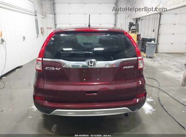 2HKRM4H55GH604580 2016 HONDA CR-V Burgundy 