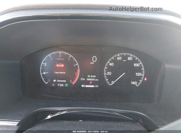 2HKRS3H23RH308711 2024 HONDA CR-V Серебряный Вид задних сидений