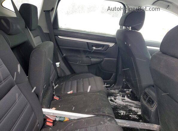 2HKRW2H2XHH134455 2017 HONDA CR-V Black Widok wnętrza z tyłu