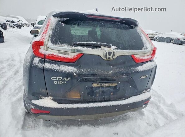 2HKRW2H2XHH134455 2017 HONDA CR-V Black Widok z tyłu