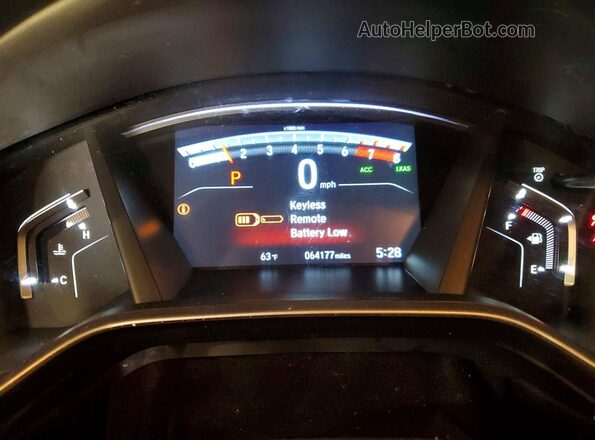 2HKRW2H5XKH672610 2019 HONDA CR-V Серебряный 