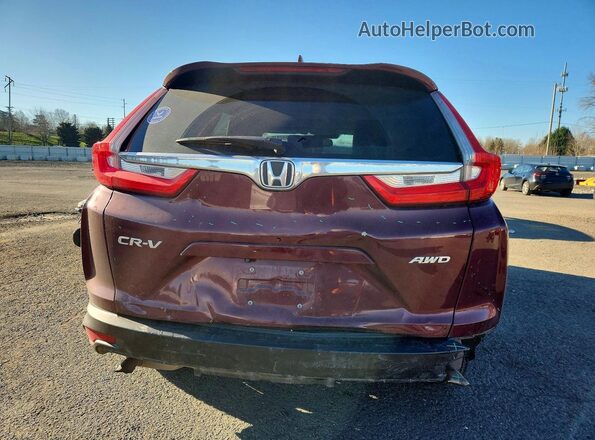 2HKRW2H89HH675940 2017 HONDA CR-V Maroon 