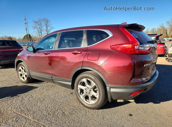 2HKRW2H89HH675940 2017 HONDA CR-V Maroon 