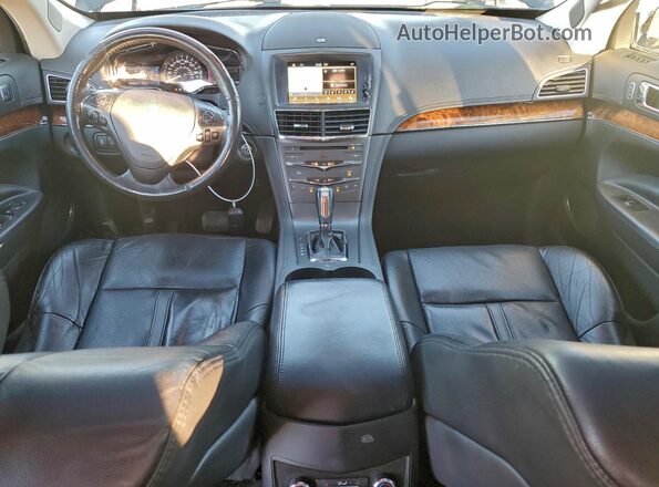 2LMHJ5AT1JBL00619 2018 LINCOLN MKT Black Widok deski rozdzielczej