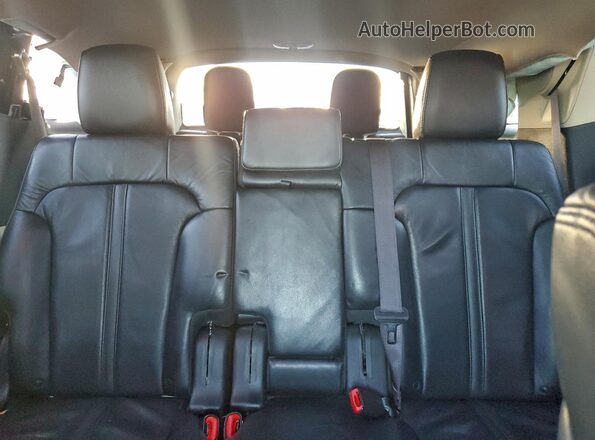 2LMHJ5AT1JBL00619 2018 LINCOLN MKT Black Widok tylnych siedzeń