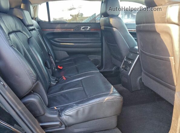 2LMHJ5AT1JBL00619 2018 LINCOLN MKT Black Widok wnętrza z tyłu