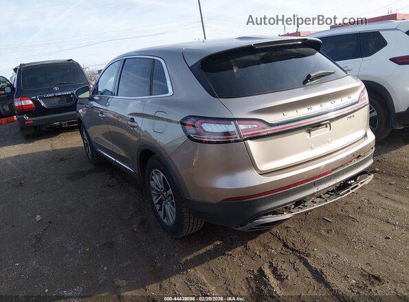 2LMPJ6K91KBL17099 2019 LINCOLN NAUTILUS Champagne 