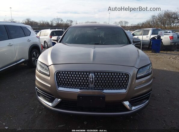 2LMPJ6K91KBL17099 2019 LINCOLN NAUTILUS Champagne 