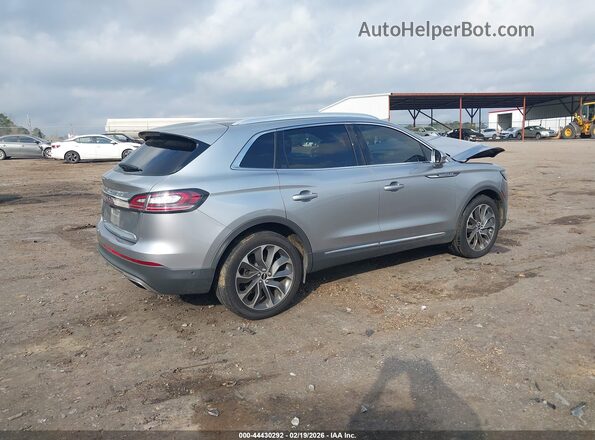 2LMPJ6K96NBL25039 2022 LINCOLN NAUTILUS Silver Задня права чверть