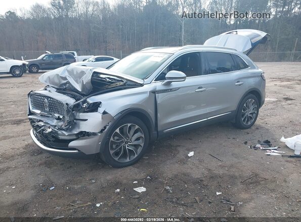 2LMPJ6K96NBL25039 2022 LINCOLN NAUTILUS Silver Передня ліва чверть