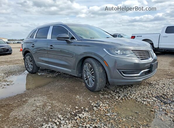 2LMPJ6LR8HBL39477 2017 LINCOLN MKX Gray Delantero derecho