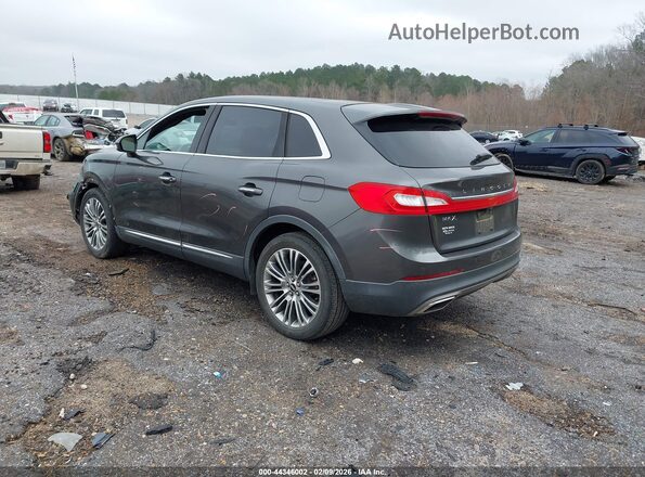 2LMPJ6LR9JBL11659 2018 LINCOLN MKX Gray 