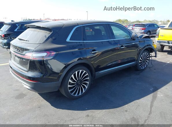 2LMPJ7J92KBL19824 2019 LINCOLN NAUTILUS Black Հետևի աջ