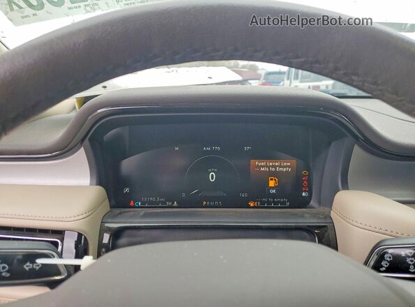 2LMPJ8J92PBL09856 2023 LINCOLN NAUTILUS White Սարքավորումների վահանակի տեսք