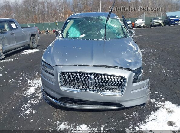2LMPJ8J95MBL13654 2021 LINCOLN NAUTILUS Gray Widok zestawu wskaźników