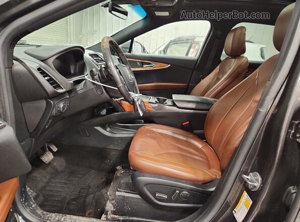 2LMPJ8K94LBL02514 2020 LINCOLN NAUTILUS Gray წინა სალონის ხედი