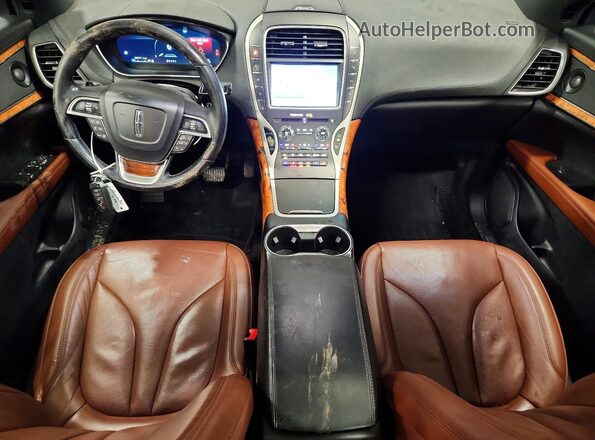 2LMPJ8K94LBL02514 2020 LINCOLN NAUTILUS Gray წინა პანელის ხედი