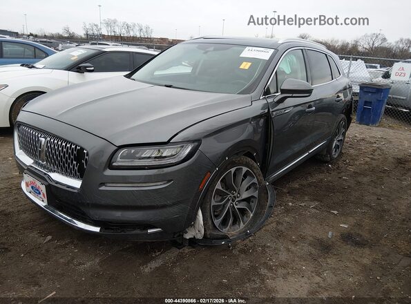2LMPJ8K98MBL13646 2021 LINCOLN NAUTILUS Gray 