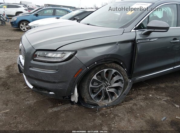 2LMPJ8K98MBL13646 2021 LINCOLN NAUTILUS Gray 