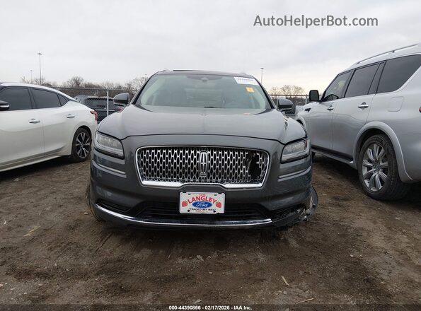 2LMPJ8K98MBL13646 2021 LINCOLN NAUTILUS Gray 