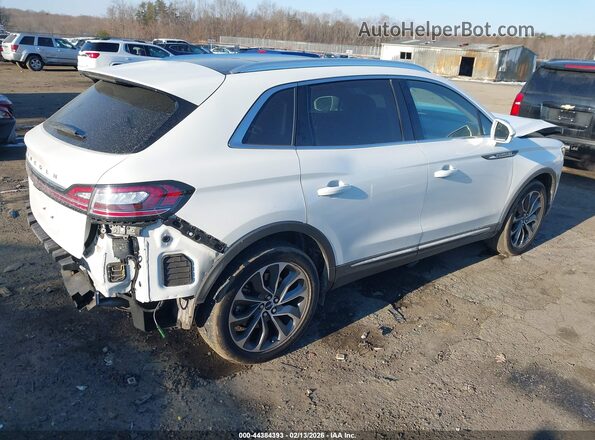 2LMPJ8K98NBL23191 2022 LINCOLN NAUTILUS White Trasero derecho