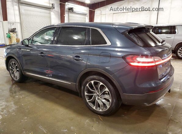 2LMPJ8KPXMBL16823 2021 LINCOLN NAUTILUS Blue Задня ліва чверть