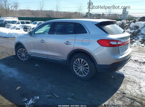 2LMPJ8KR1JBL39467 2018 LINCOLN MKX Silver Trasero izquierdo