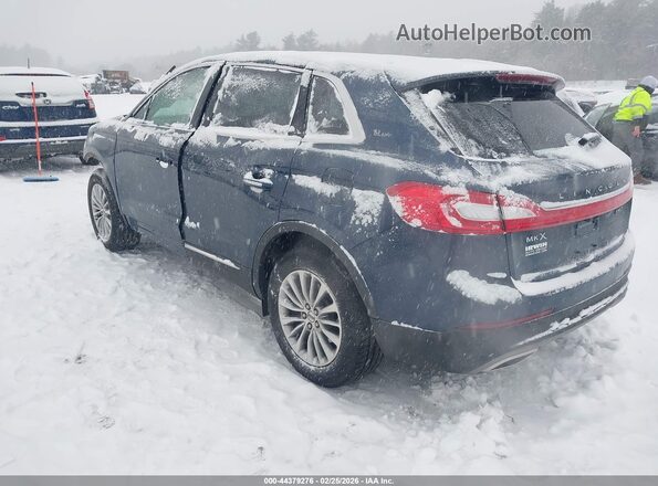 2LMPJ8KR5HBL32516 2017 LINCOLN MKX Blue Rear left
