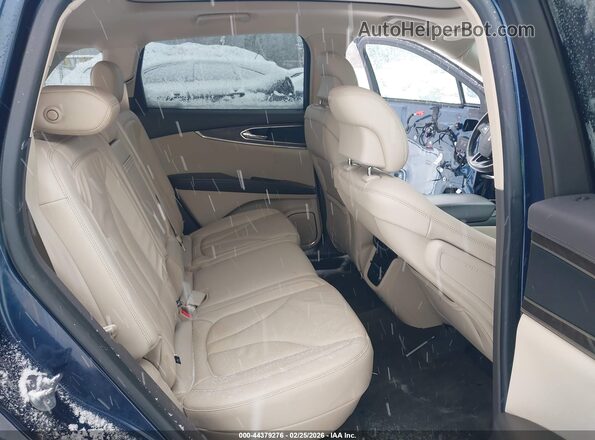 2LMPJ8KR5HBL32516 2017 LINCOLN MKX Blue Front interior view