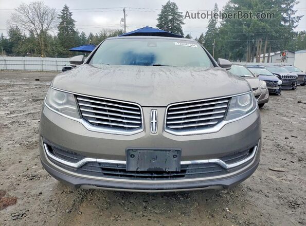 2LMPJ8KR9HBL28811 2017 LINCOLN MKX Tan Vista frontal