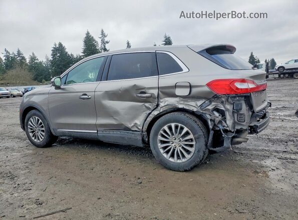 2LMPJ8KR9HBL28811 2017 LINCOLN MKX Tan Trasero izquierdo