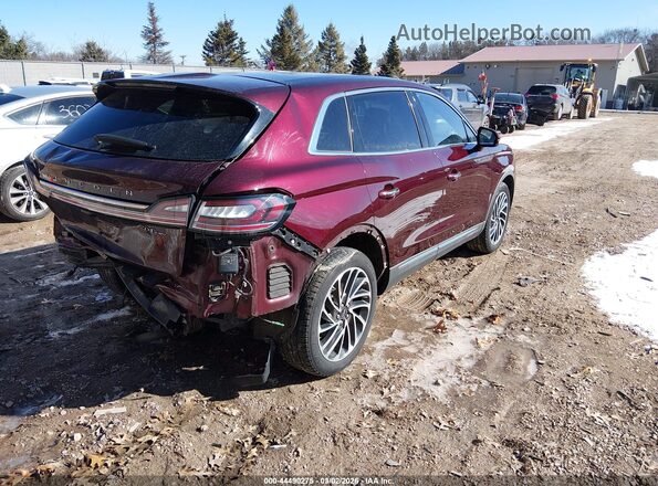 2LMPJ8L93KBL40698 2019 LINCOLN NAUTILUS Burgundy 